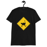 Avestruz con tennis clásica